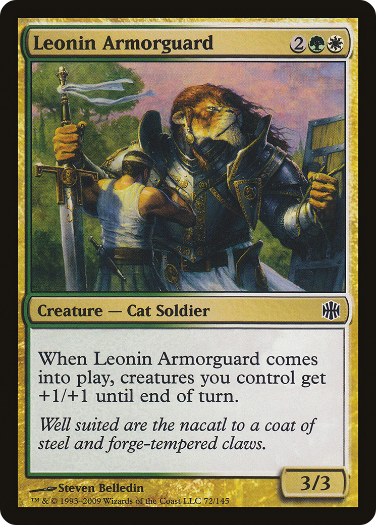 Image of Leonin Armorguard [Alara Reborn]