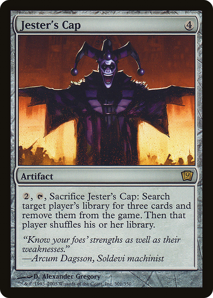 Image of Jester's Cap [Ninth Edition]