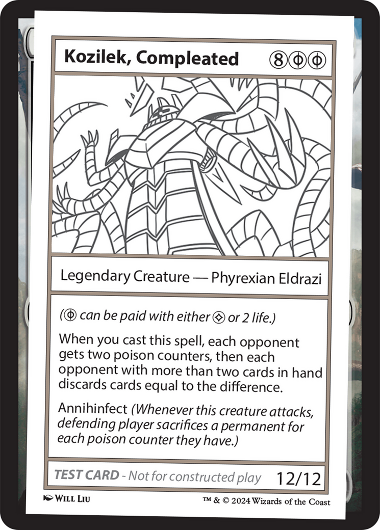 Image of Kozilek, Completed [Mystery Booster 2 Playtest Cards]