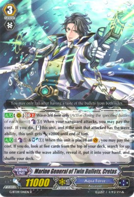 Image of Marine General of Twin Bullets, Cretas (G-BT09/041EN) [Divine Dragon Caper]