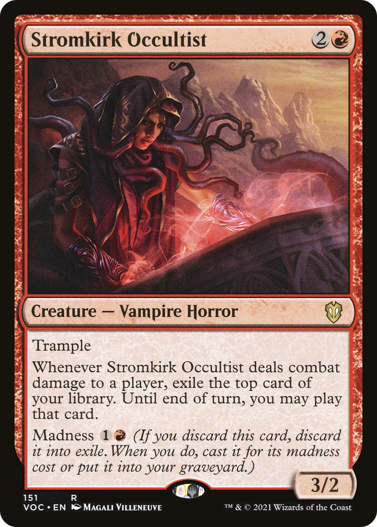 Image of Stromkirk Occultist [Innistrad: Crimson Vow Commander]