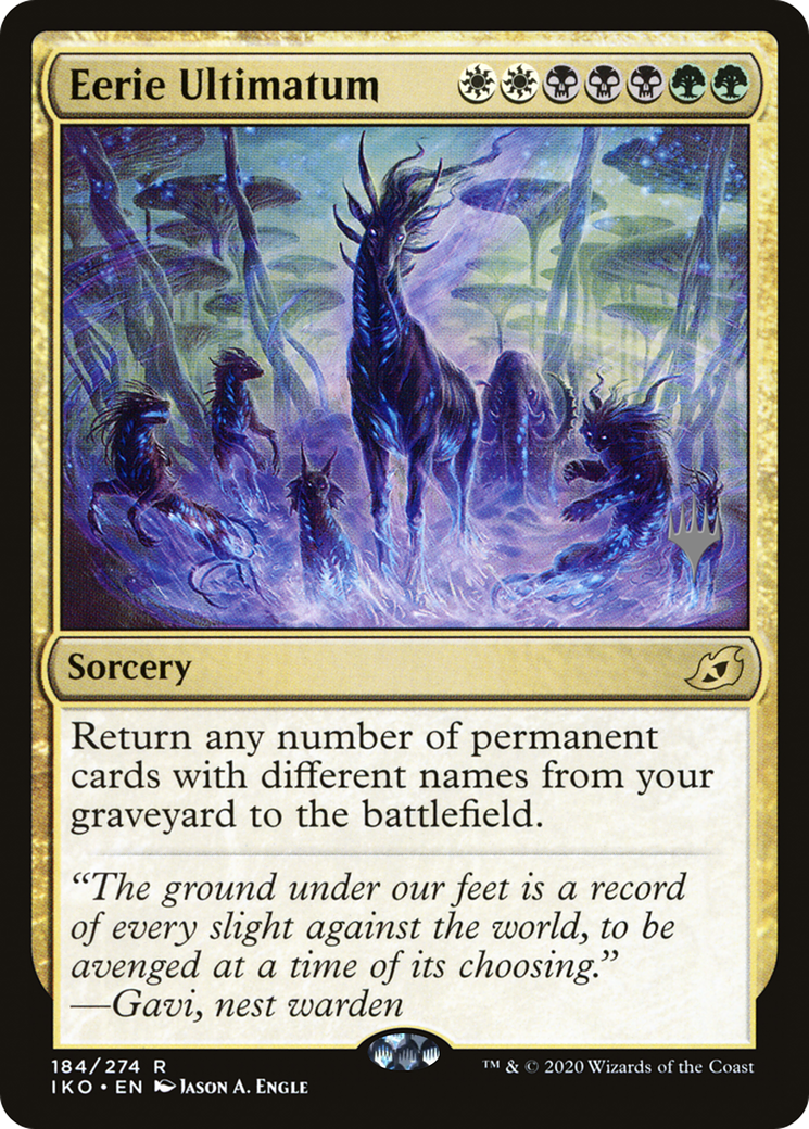 Image of Eerie Ultimatum (Promo Pack) [Ikoria: Lair of Behemoths Promos]