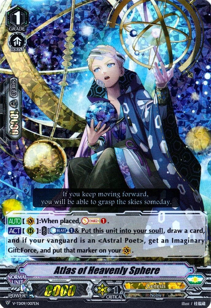 Image of Atlas of Heavenlyhere (Parallel Foil) (V-TD09/007EN) [Shinemon Nitta]