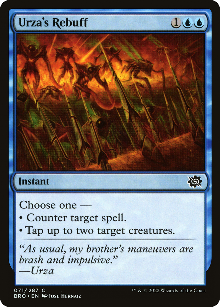 Image of Urza's Rebuff [The Brothers' War]