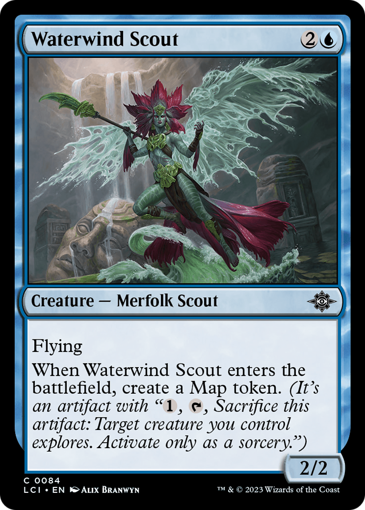 Image of Waterwind Scout [The Lost Caverns of Ixalan]