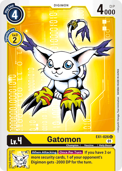 Image of Gatomon [EX1-026] [Classic Collection]