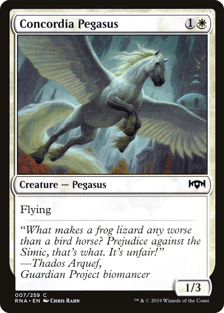 Image of Concordia Pegasus [Ravnica Allegiance]