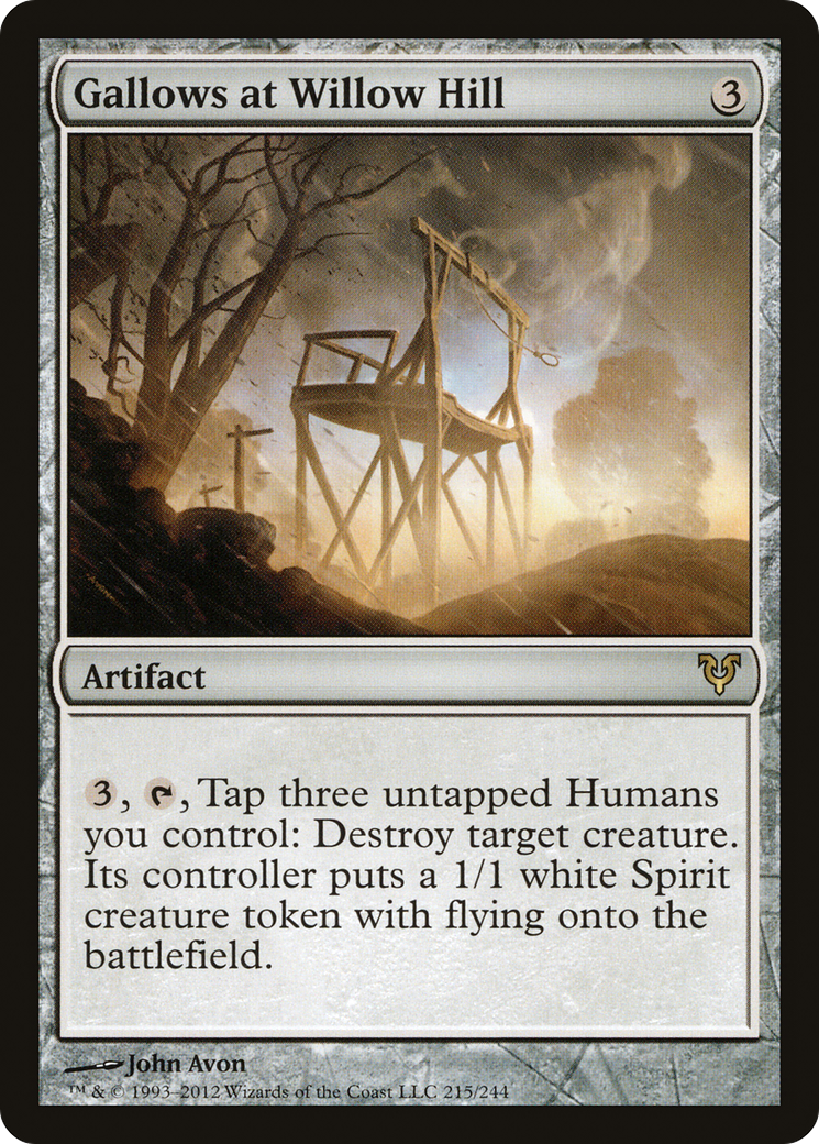 Image of Gallows at Willow Hill [Avacyn Restored]