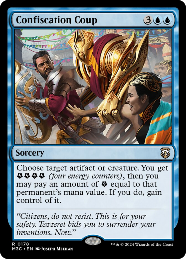Image of Confiscation Coup (Ripple Foil) [Modern Horizons 3 Commander]