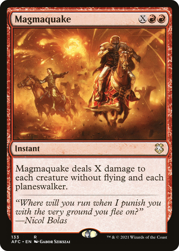 Image of Magmaquake [Dungeons & Dragons: Adventures in the Forgotten Realms Commander]