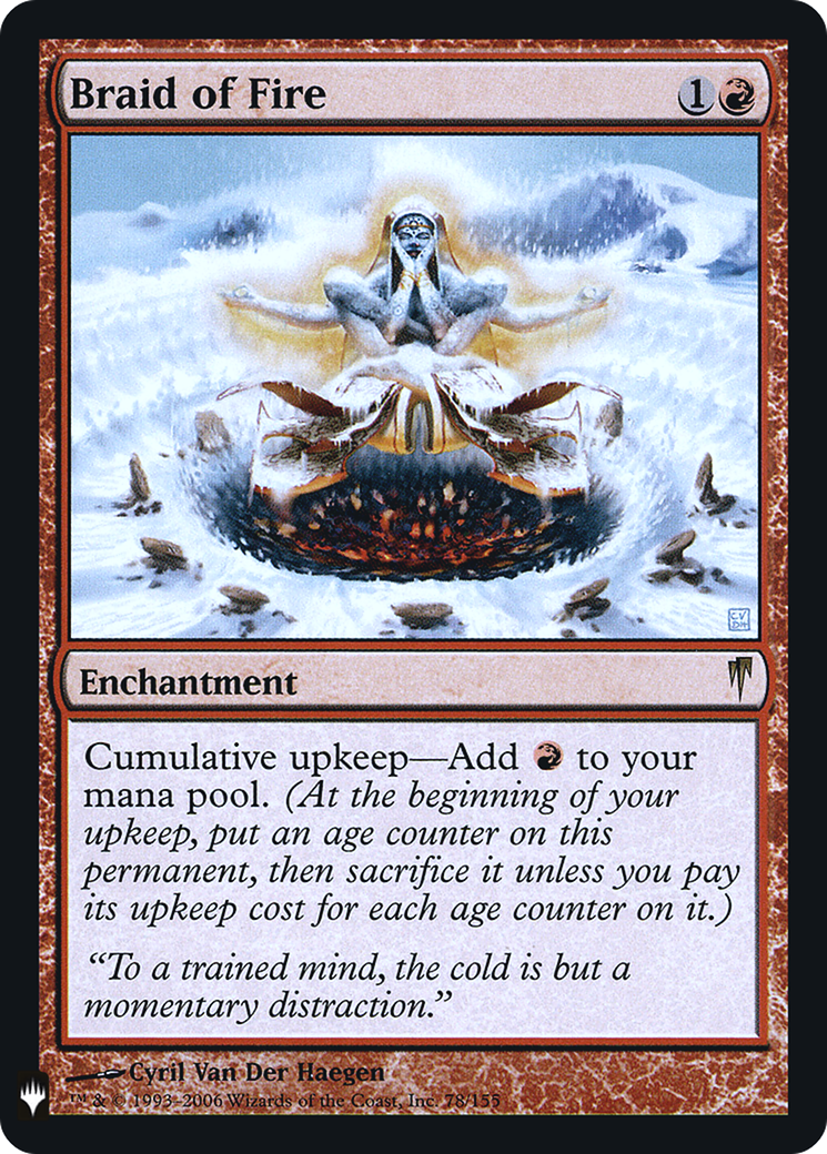 Image of Braid of Fire [Mystery Booster]