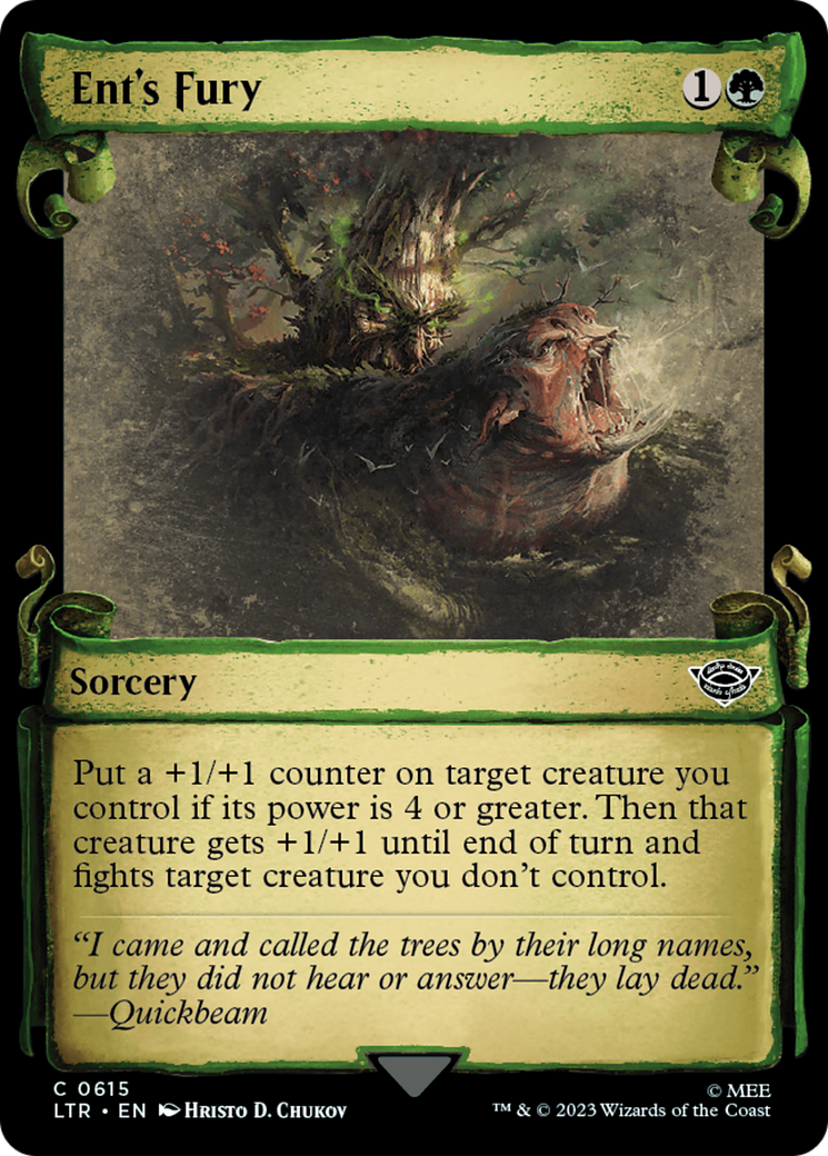 Image of Ent's Fury [The Lord of the Rings: Tales of Middle-Earth Showcase Scrolls]