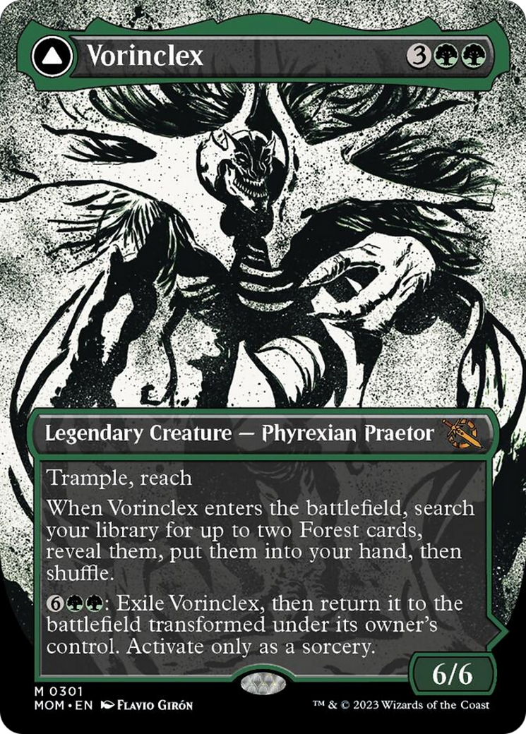 Image of Vorinclex // The Grand Evolution (Showcase Planar Booster Fun) [March of the Machine]