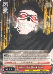 Image of Sinister Glint, Death Gun (SAO/SE26-E24 C) [Sword Art Online II Vol.2]