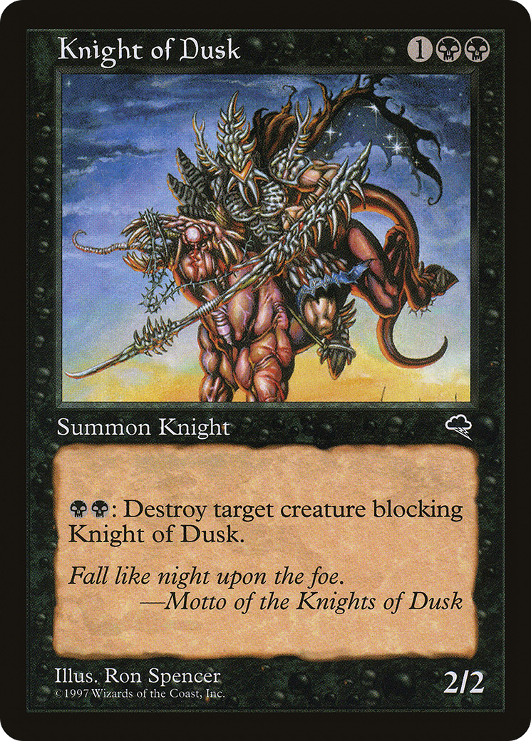 Image of Knight of Dusk [Tempest]