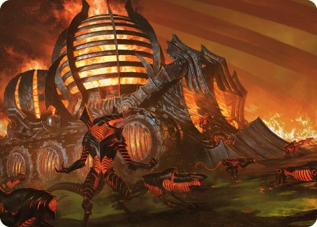 Image of Urabrask's Forge Art Card [Phyrexia: All Will Be One Art Series]