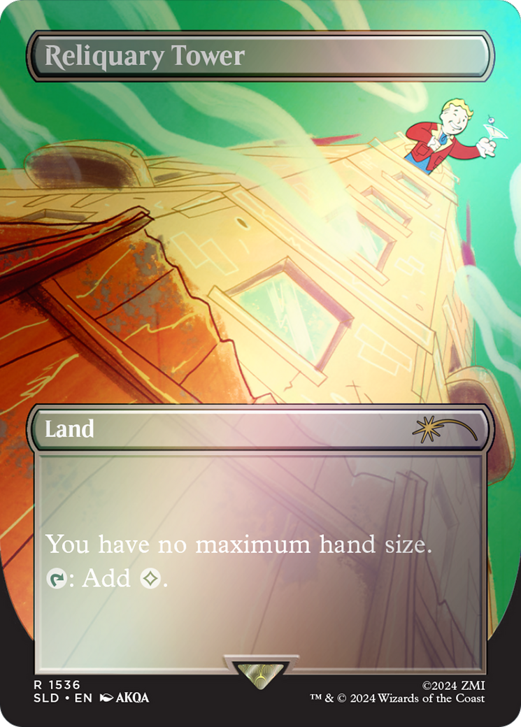 Image of Reliquary Tower (1536) (Rainbow Foil) [Secret Lair Drop Series]