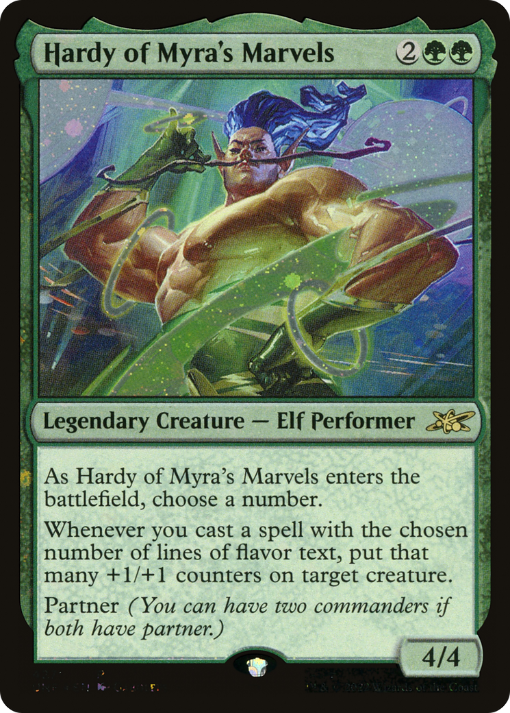 Image of Hardy of Myra's Marvels (Galaxy Foil) [Unfinity]