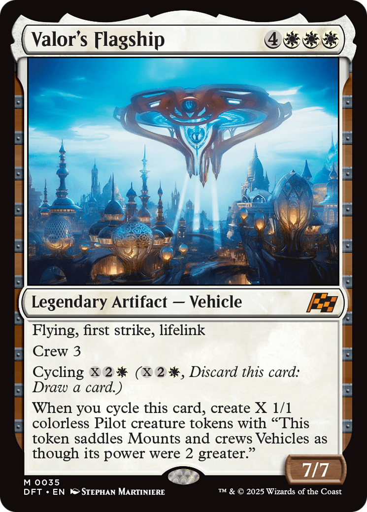 Image of Valor's Flagship [Aetherdrift]