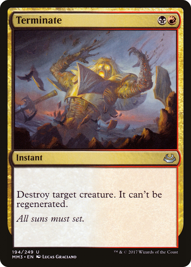 Image of Terminate [Modern Masters 2017]