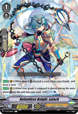 Relentless Knight, Lulach (V-BT12/061EN) [Divine Lightning Radiance]