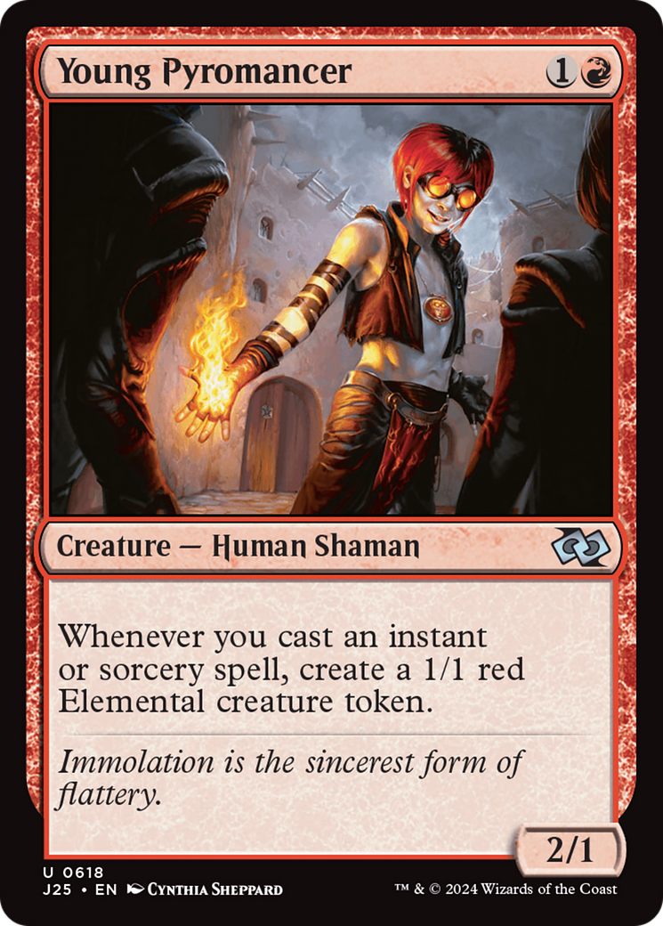 Image of Young Pyromancer [Foundations Jumpstart]