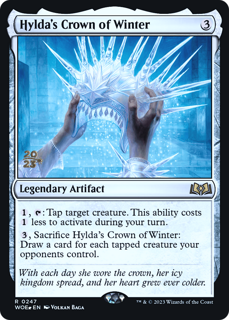Image of Hylda's Crown of Winter [Wilds of Eldraine Prerelease Promos]