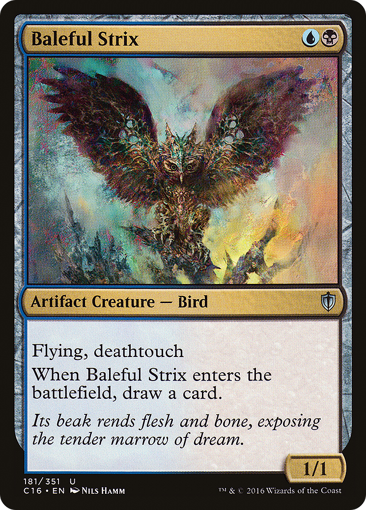 Image of Baleful Strix [Commander 2016]