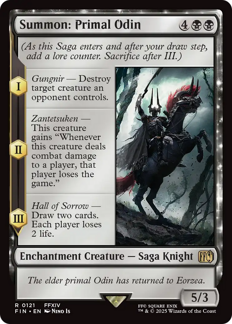 Image of Summon: Primal Odin [FINAL FANTASY]