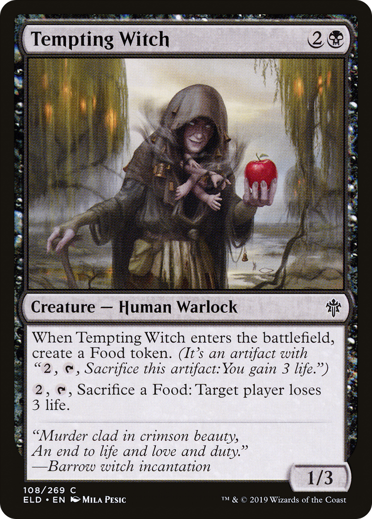 Image of Tempting Witch [Throne of Eldraine]
