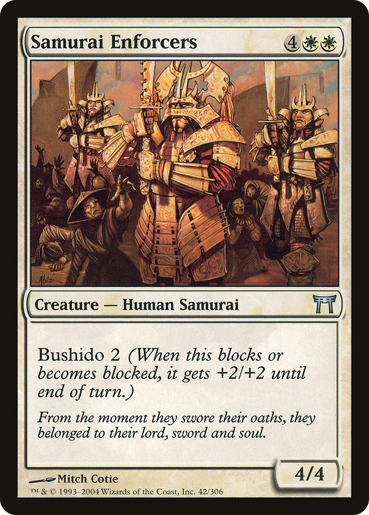 Image of Samurai Enforcers [Champions of Kamigawa]