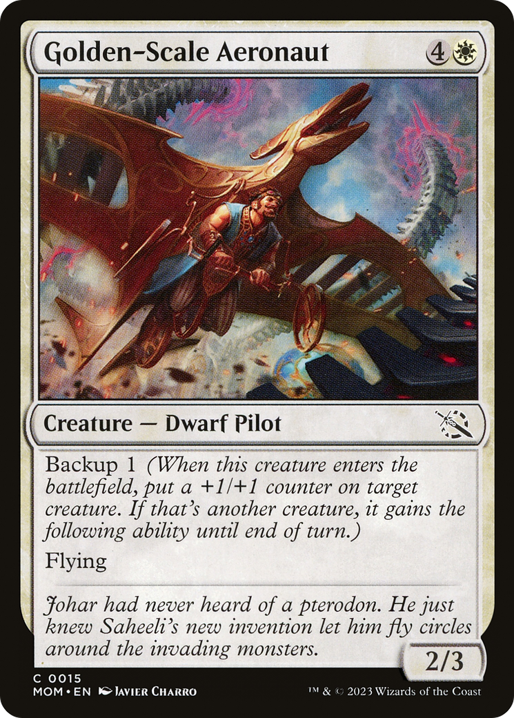 Image of Golden-Scale Aeronaut [March of the Machine]