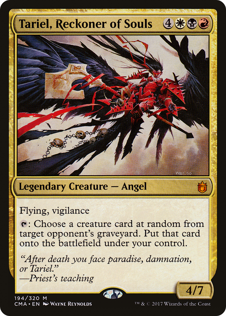 Image of Tariel, Reckoner of Souls [Commander Anthology]