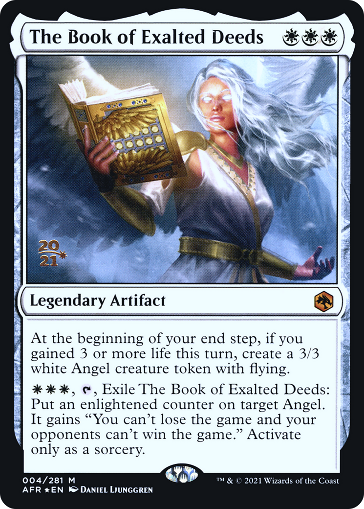 Image of The Book of Exalted Deeds [Dungeons & Dragons: Adventures in the Forgotten Realms Prerelease Promos]