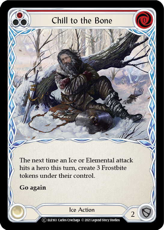 Image of Chill to the Bone (Red) [U-ELE163] (Tales of Aria Unlimited)  Unlimited Normal