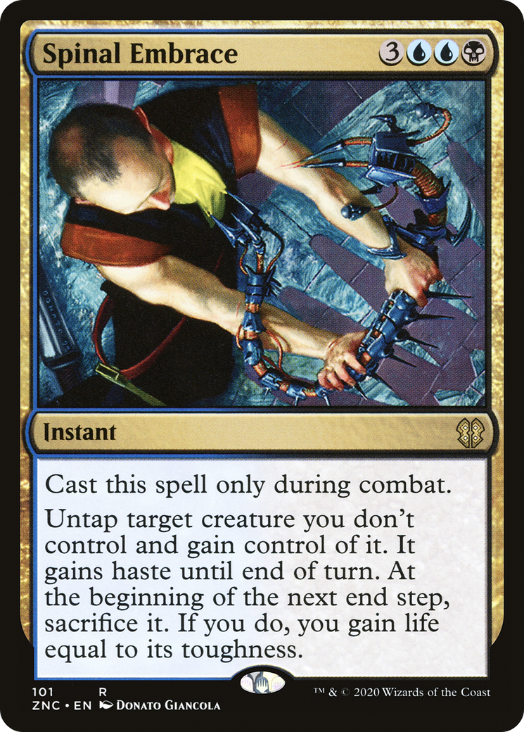 Image of Spinal Embrace [Zendikar Rising Commander]
