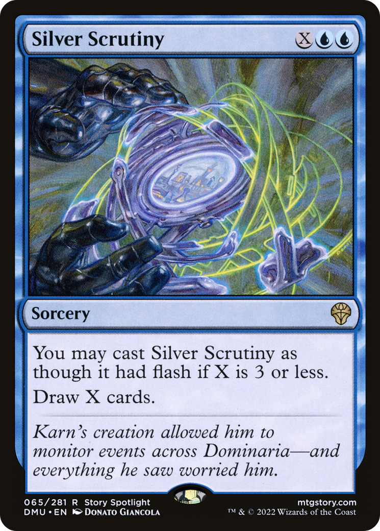 Image of Silver Scrutiny [Dominaria United]