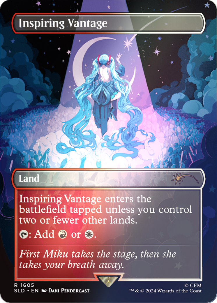 Image of Inspiring Vantage (1605) (Rainbow Foil) [Secret Lair Drop Series]