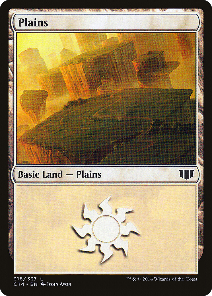 Image of Plains (318) [Commander 2014]