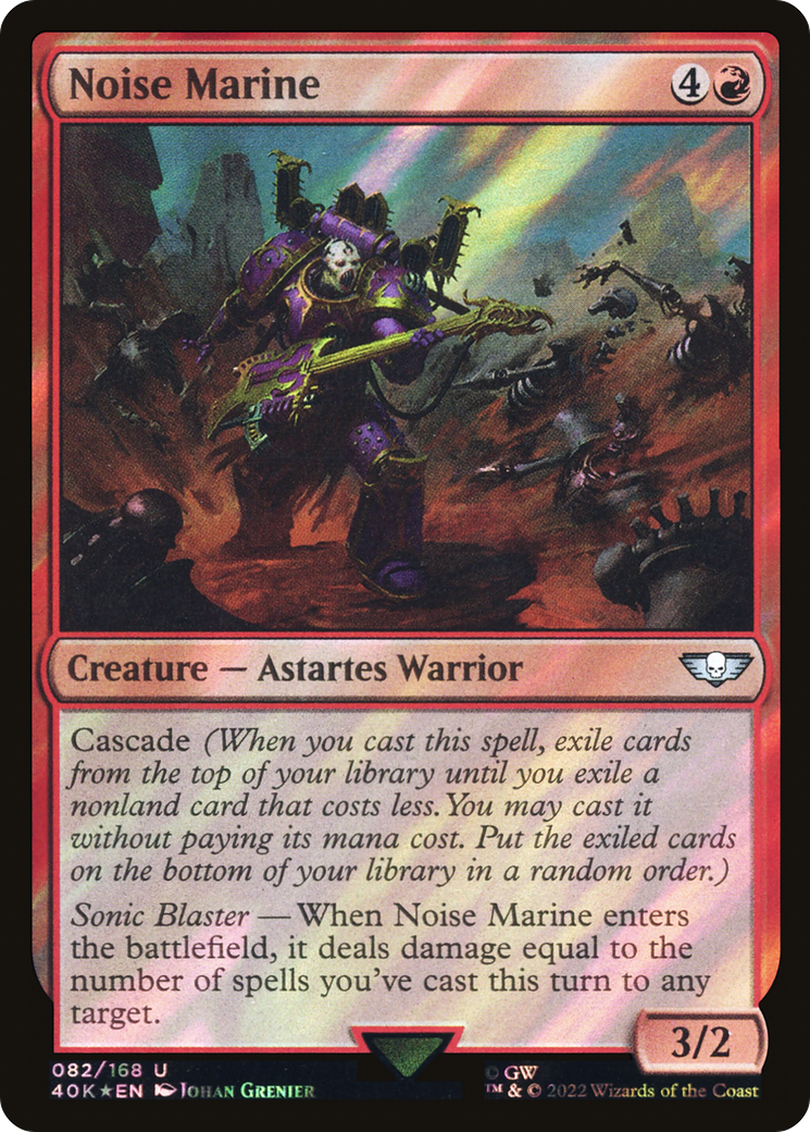 Image of Noise Marine (Surge Foil) [Warhammer 40,000]