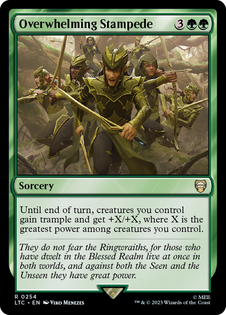 Image of Overwhelming Stampede [The Lord of the Rings: Tales of Middle-Earth Commander]