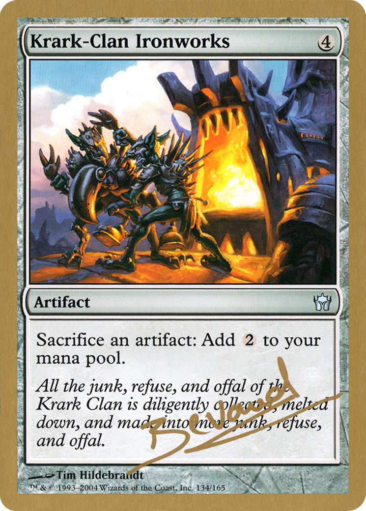 Image of Krark-Clan Ironworks (Manuel Bevand) [World Championship Decks 2004]