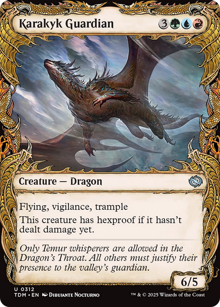 Image of Karakyk Guardian (Showcase) [Tarkir: Dragonstorm]