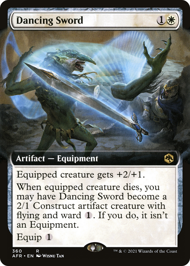 Image of Dancing Sword (Extended Art) [Dungeons & Dragons: Adventures in the Forgotten Realms]