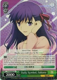 Image of Daily Symbol, Sakura (FS/S34-E037 R) [Fate/Stay Night [Unlimited Blade Works]]