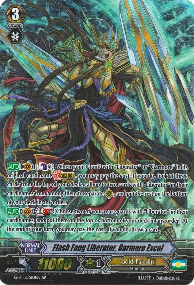 Image of Flash Fang Liberator, Garmore Excel (G-BT13/S10EN) [Ultimate Stride]