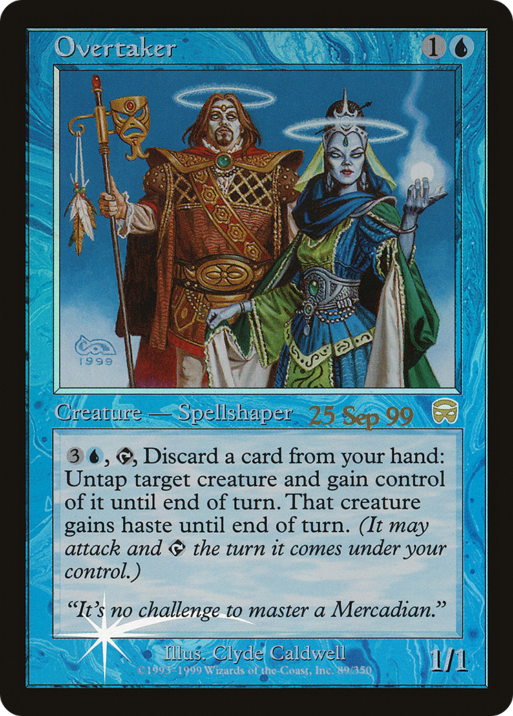 Image of Overtaker [Mercadian Masques Promos]