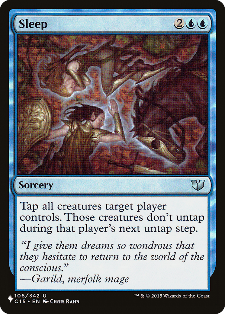 Image of Sleep [The List]