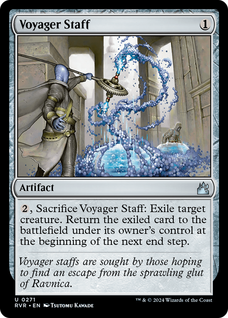 Image of Voyager Staff [Ravnica Remastered]