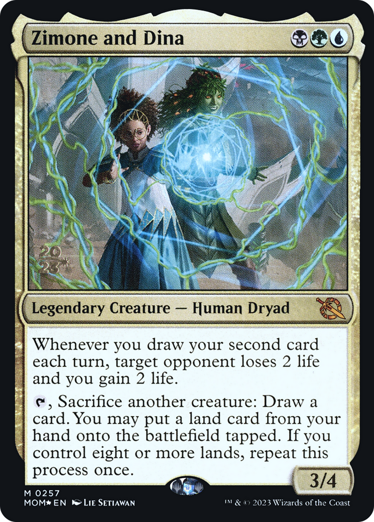 Image of Zimone and Dina [March of the Machine Prerelease Promos]
